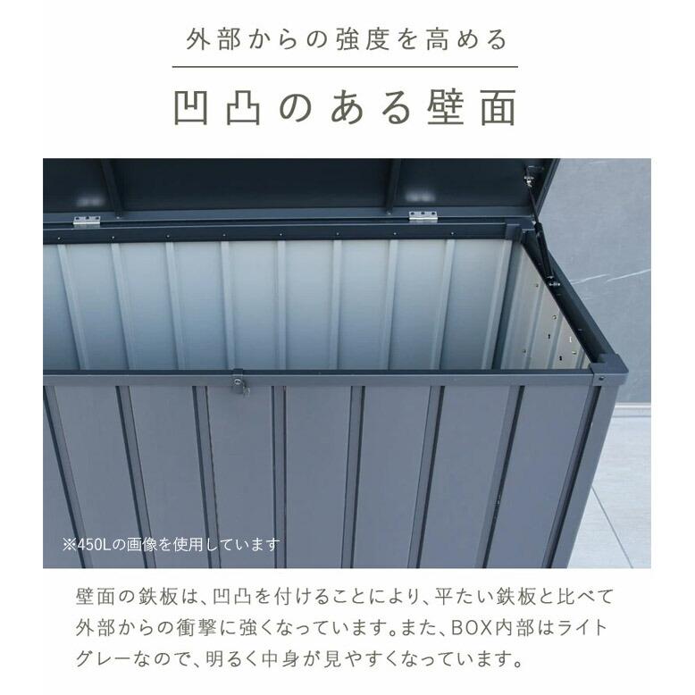 DEPOS 先行予約6月下旬頃入荷予定 物置 ごみ収集庫 ゴミ箱 屋外 大容量
