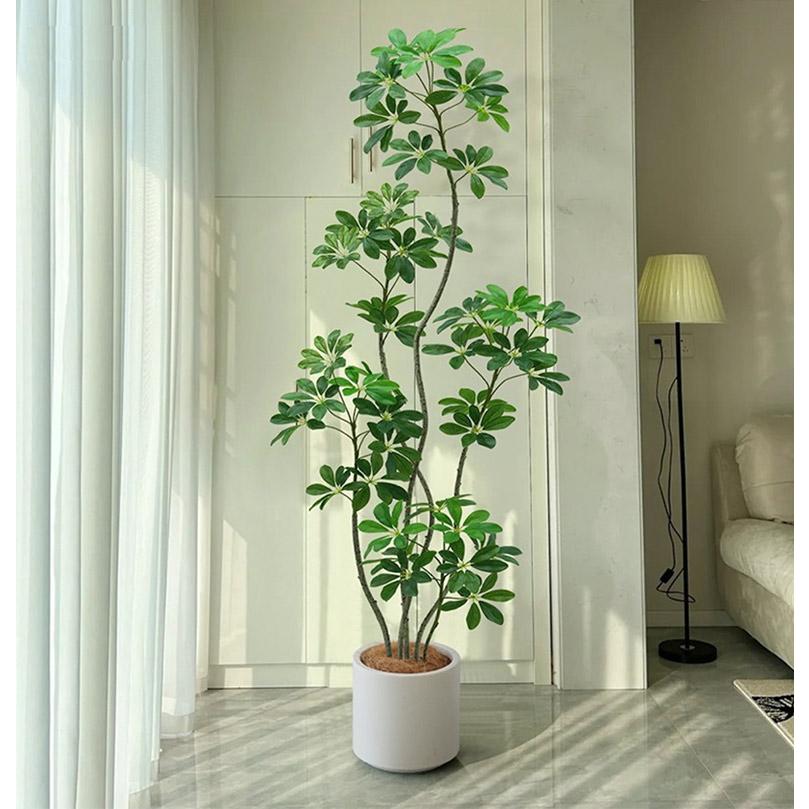 DEPOS フェイクグリーン 大型 おしゃれ 観葉植物 フェイク リアル 造花