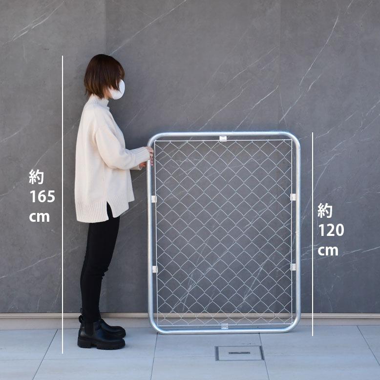 DEPOS フェンス diy おしゃれ 屋外 ガレージ カリフォルニア シルバー