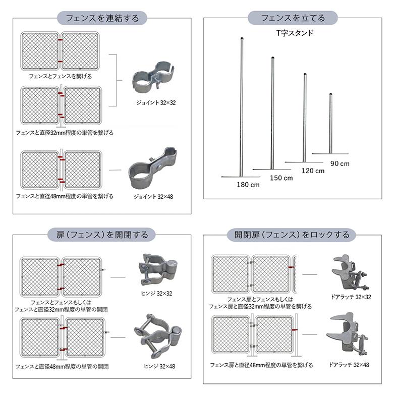 DEPOS スタンド フェンス 屋外 ガレージ 屋内 パーテーション