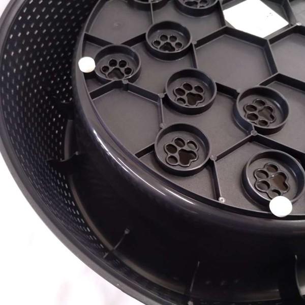 ラタン調ペットバスケット Sサイズ カーバー/CURVER pet basket S オランダ 猫 犬 小柄犬用 ペットベッド おしゃれ hnw1 4573405816195DEPOS