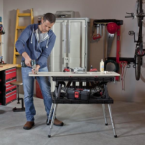 keter Folding Work Table ケター フォールディングワークテーブル ワーキングテーブル 折り畳み テーブル 作業台