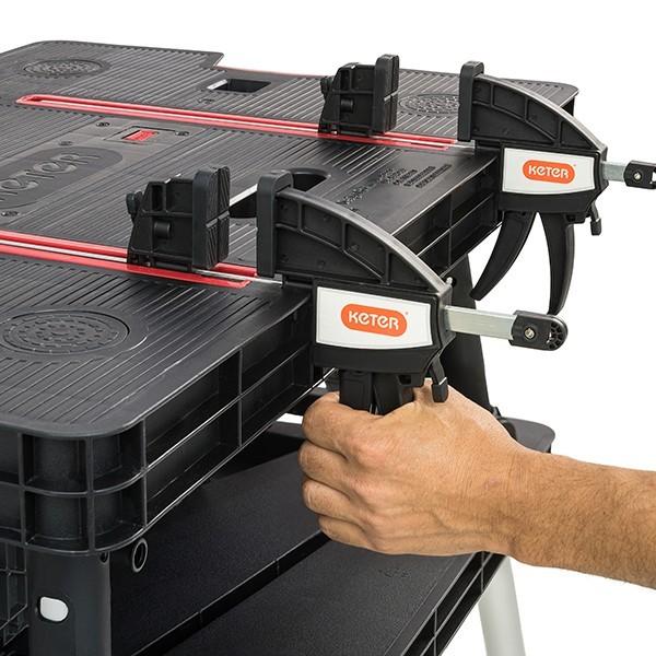 KETER（ケター） keter Folding Work Table フォールディングワーク