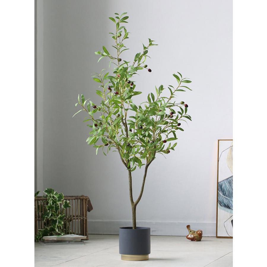 DEPOS 人工観葉植物 フェイクグリーン 観葉植物 造花 インテリア 大型 