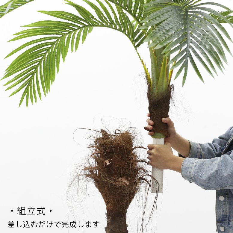 人工観葉植物 フェイクグリーン 観葉植物 造花 インテリア 屋内 室内 ココナッツ 230cm Coconut tree 大型宅配便 hnw1_5