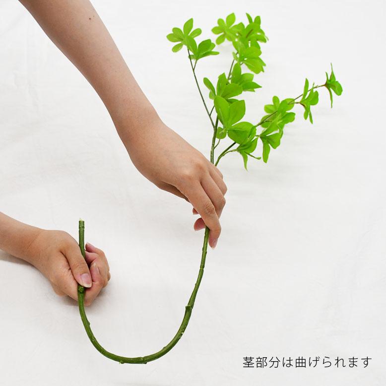 人工観葉植物 フェイクグリーン 観葉植物 造花 インテリア 屋内 室内  フラワーアレンジメント ドウダンツツジ 95cm 4本セット hnw1｜hanwa-ex｜14