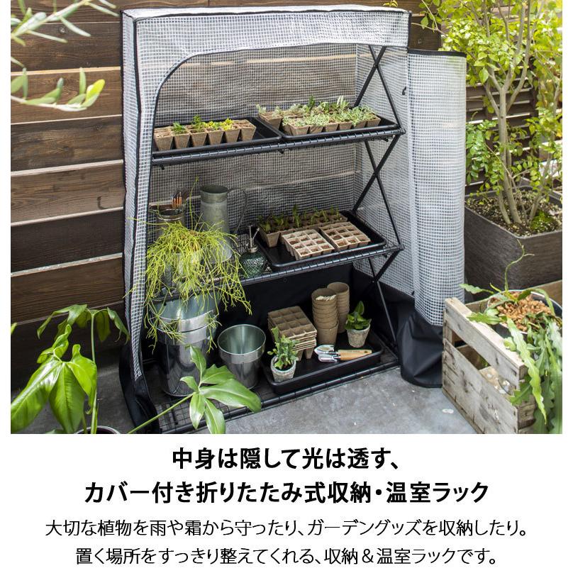 タカショー 温室 折りたたみ式 パンタグラックハウスL カバー付き