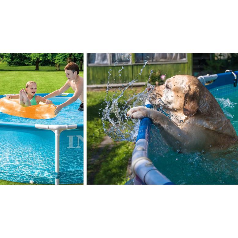INTEX 家庭用プール メーカー直送 代金引換同梱不可 直径450x高さ84cm 