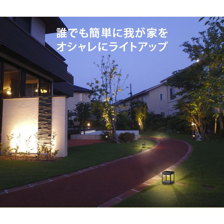 タカショー ひかりノベーション ソーラーライト 道のひかりセット サン