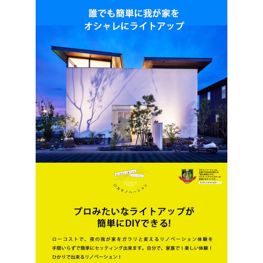 タカショー ガーデンライト ひかりノベーション 木のひかり スターター