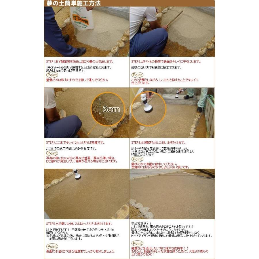 水で固まる土 雑草退治 夢の土 除草剤 雑草 草刈 固まる砂 除草 セメント 庭 駐車場 墓 猫よけ 糞害 ナチュラル Diy ガーデニング Dr S1 Depos 通販 Yahoo ショッピング