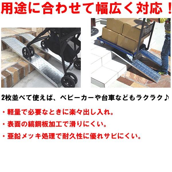 段差スロープ 屋外用 段差解消スロープ Hsp 100 幅18cm 長さ60cm Hsp 100 Depos 通販 Yahoo ショッピング
