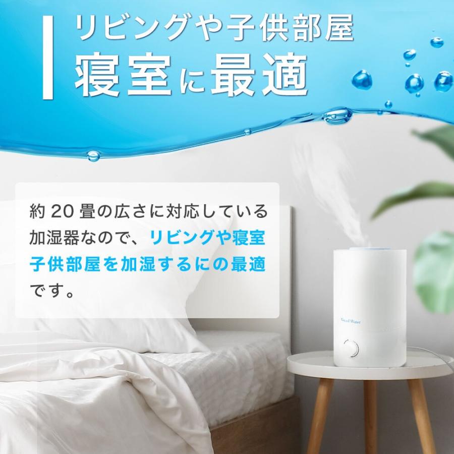 加湿器 超音波式加湿器 エムジー・ワールド MG WORLD GW-TF01 Guard