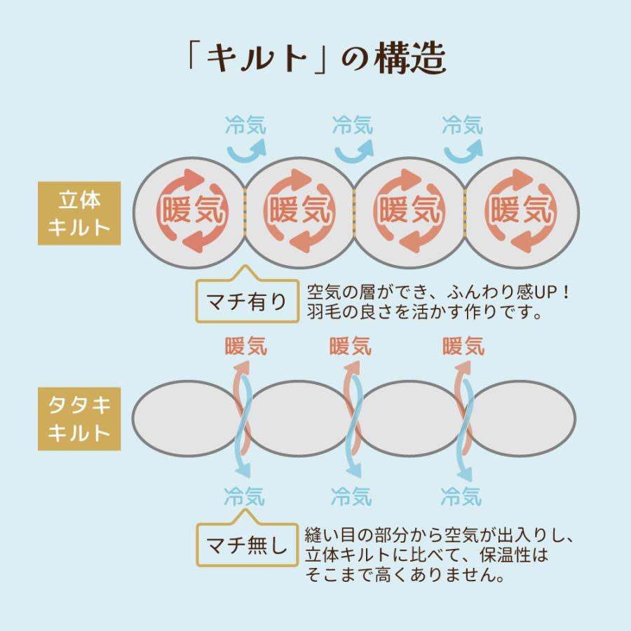 日本製 洗える羽毛布団 130×180cm ジュニアサイズ 天使のダウン ダウン
