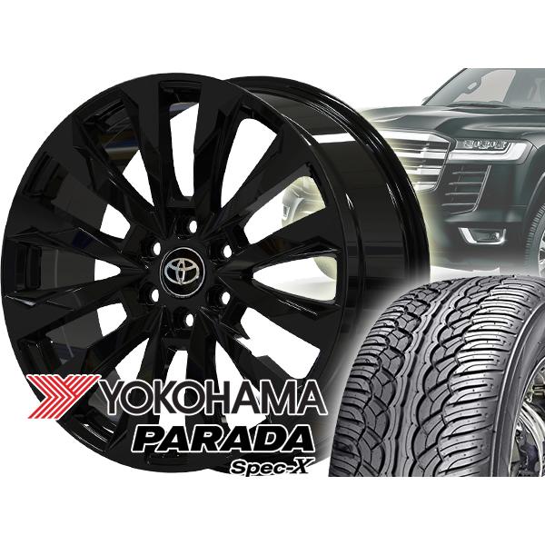 タイヤ・ホイール YOKOHAMA PARADA Spec-X 285/45R22 PARADA Spec-X 【車検対応】現行 2022y〜 タンドラ セコイア 新品 22