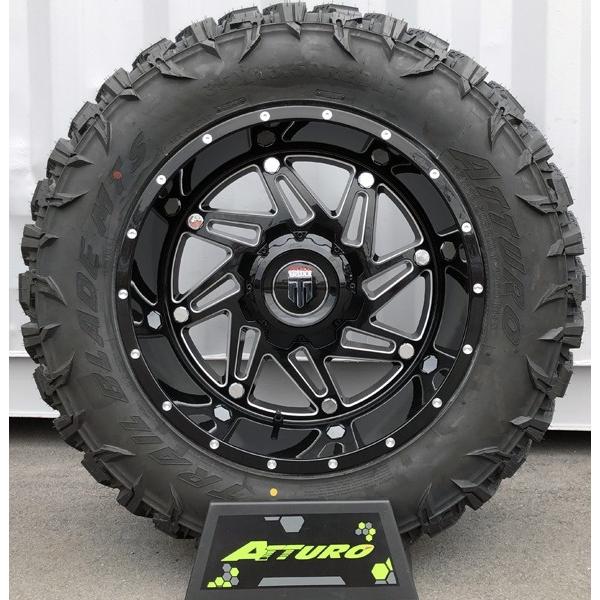 【メール便】 AMERICAN TRUXX AT165 20x12J F150 RAPTOR ラプター エクスペディション 新品20インチタイヤホイールセット ATTURO TRAIL BLADE MTS 295/55R20 33x13.50R20 【J3840078440】(135608円)