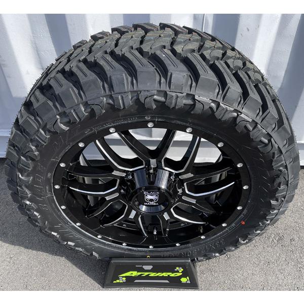 Black Mamba BM7 FORD F150 ナビゲーター エクスペディション 新品 20インチマッドタイヤホイールセット ATTURO TRAIL BLADE MT 285/50R20 33x12.50R20｜haouwheelsstore｜08