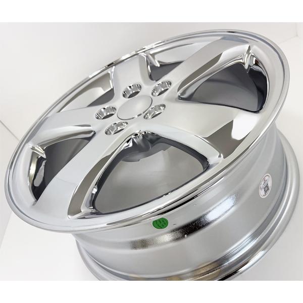 17インチ クロームホイール 新品 NEO CHROME NC01 17インチホイール4本セット PCD114.3-5穴 D21