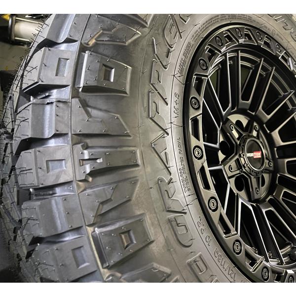 VORTEK OFFROAD VRT604 17x9J FJクルーザー ハマーH3 エスカレード タホ 新品17インチタイヤホイールセット NITTO RIDGE GRAPPLER 265/70R17 285/70R17｜haouwheelsstore｜04