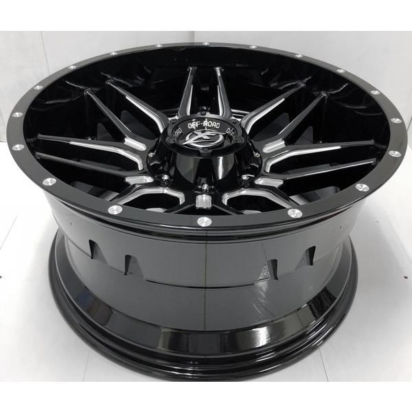 新品ホイール4本セット】 XF OFFROAD XF222 20x10J -12 135/139.7-6H