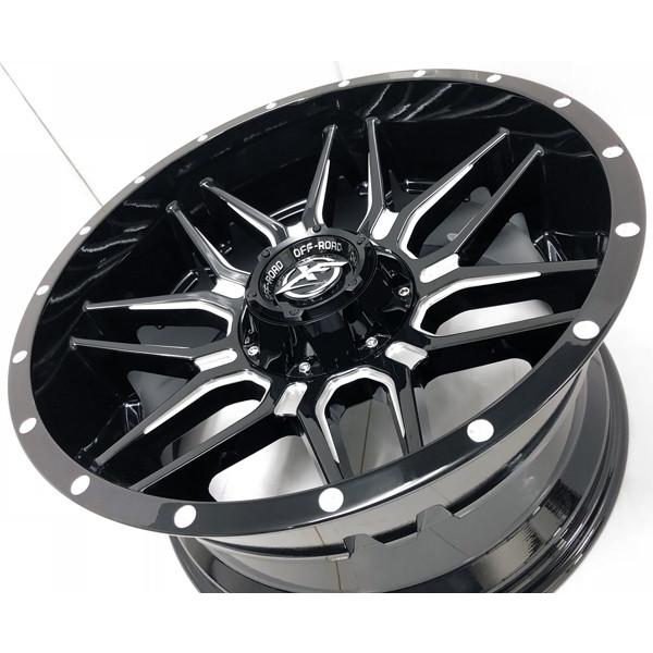 新品ホイール4本セット】 XF OFFROAD XF222 20x10J -12 135/139.7-6H