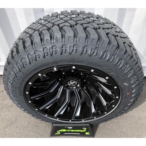 XF OFFROAD XF224 20x10J サーフ プラド タコマ FJクルーザー 新品20インチタイヤホイールセット ATTURO TRAIL BLADE XT 275/55R20 285/55R20 305/55R20｜haouwheelsstore｜05