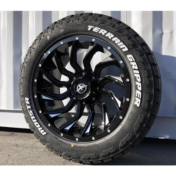 ハマーH3など 275/55R20 タイヤ&ホイールセット XF OFFROAD XF224 20x10J ハマーH3 エスカレード タホ サバーバン 新品