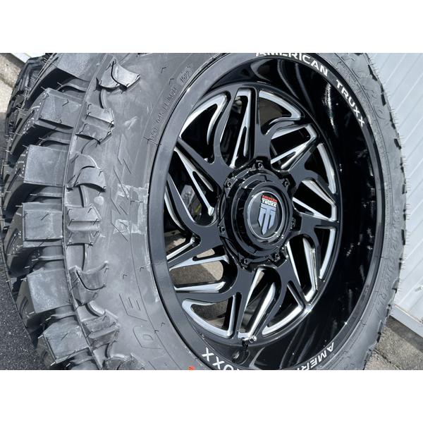 新品 タイヤホイールセット AMERICAN TRUXX 20x10J -24 pcd139.7 135 