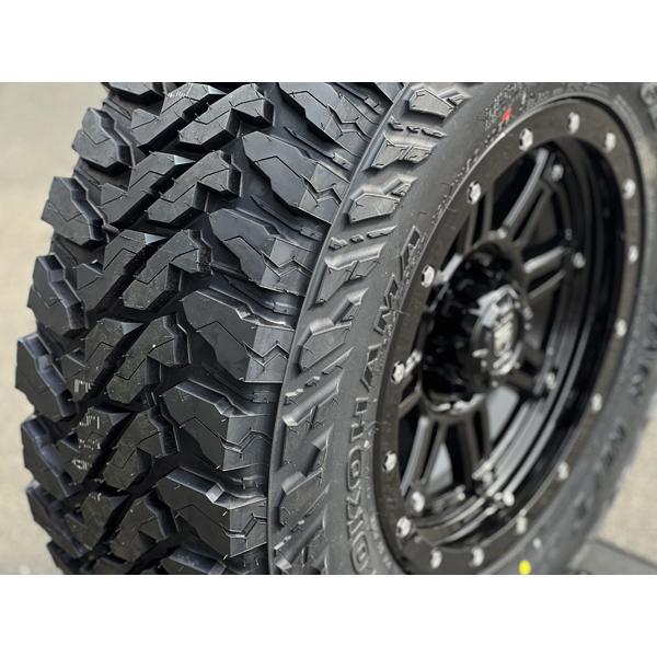 ハマーH3 FJクルーザー 70ランクル 80ランクル 純正フェンダー対応 新品 17インチ タイヤホイールセット 17x9J pcd139.7 6穴 YOKOHAMA MT 265/65R17 オフロード｜haouwheelsstore｜04