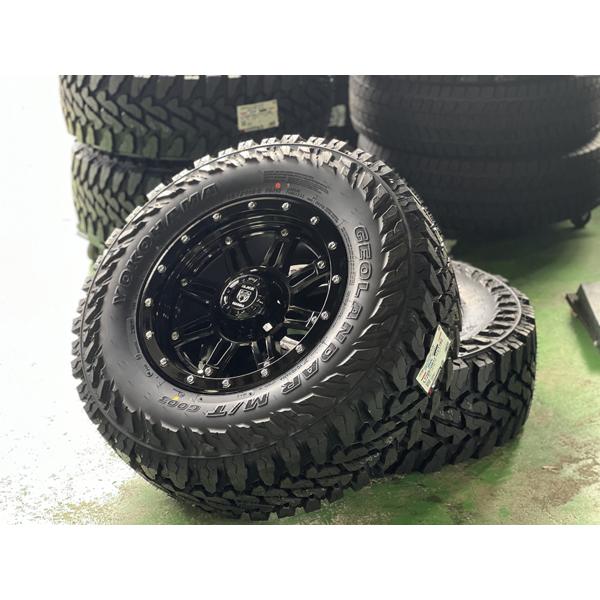 GEOLANDAR 純正フェンダー対応 新品 17インチ タイヤホイールセット 