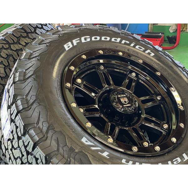 エスカレード タホ サバーバン アバランチ 純正フェンダー対応 新品 17インチ タイヤホイールセット 17x9J pcd139.7 6穴 BF グッドリッチ 265/65R17｜haouwheelsstore｜05