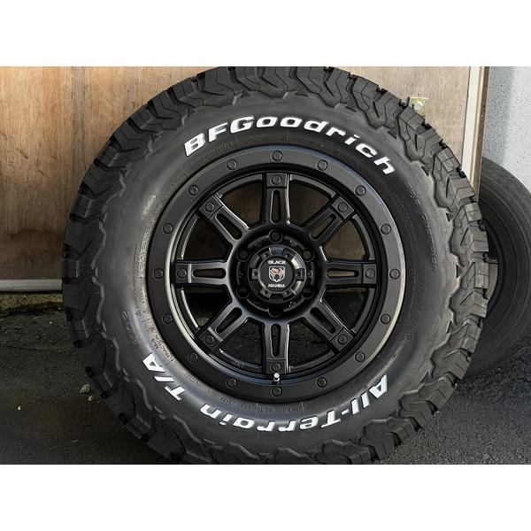 純正フェンダー対応 新品 17インチ タイヤホイールセット 17x9J pcd139.7 6穴 グッドリッチ 265/65R17 サーフ プラド ハイラックス GUN125 タコマ オフロード｜haouwheelsstore｜03