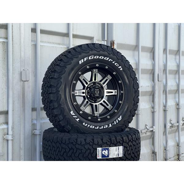 ハマーH3 FJクルーザー 70ランクル 80ランクル 純正フェンダー対応 新品 17インチ タイヤホイールセット 17x9J pcd139.7 6穴 BF グッドリッチ 265/65R17｜haouwheelsstore｜06