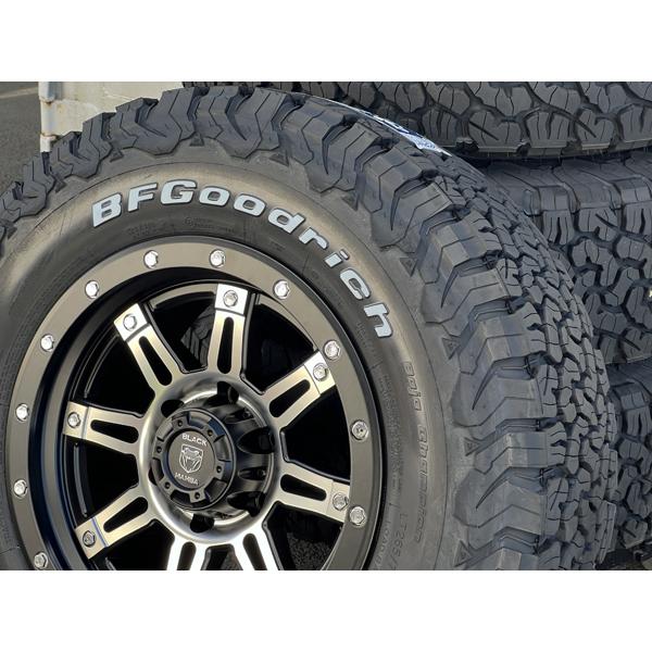 ハマーH3 FJクルーザー 70ランクル 80ランクル 純正フェンダー対応 新品 17インチ タイヤホイールセット 17x9J pcd139.7 6穴 BF グッドリッチ 265/65R17｜haouwheelsstore｜07