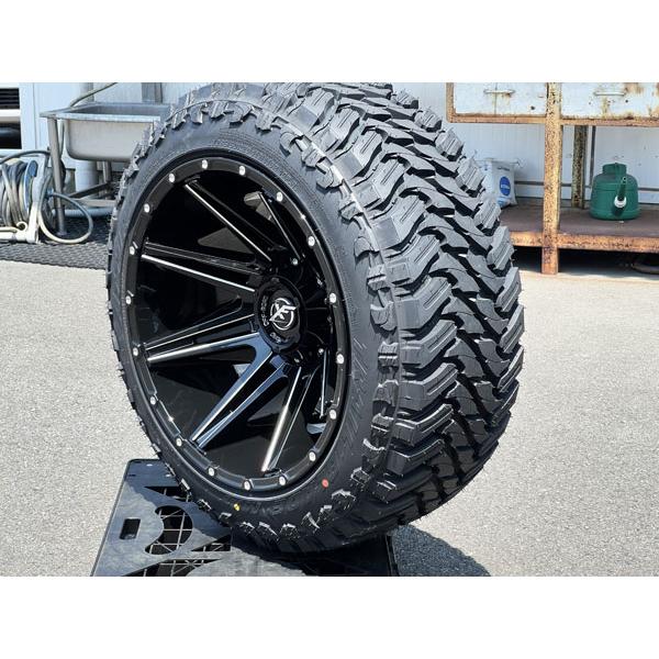 XF OFFROAD XF220 20x12J pcd135 139.7 -6h ATTURO TRAIL BLADE MT 新品20インチタイヤホイールセット サーフ プラド タコマ FJクルーザー ハイラックス｜haouwheelsstore｜06