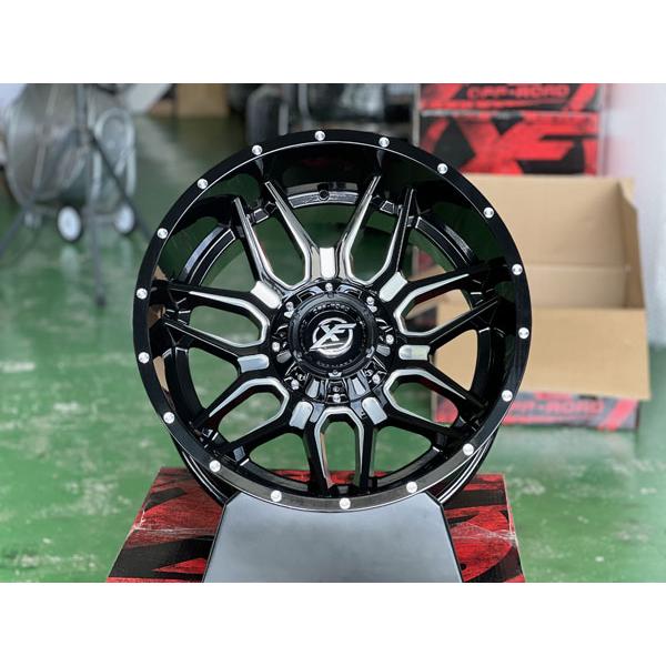 XF OFFROAD XF222 20x12J pcd135 139.7 -6h ATTURO TRAIL BLADE MT 新品20インチタイヤホイールセット エスカレード タホ サバーバン アバランチ｜haouwheelsstore｜03