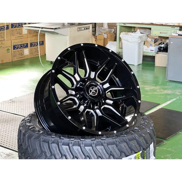 新品 20x10J サーフ プラド タコマ FJクルーザー ハイラックス XF OFFROAD XF222 20インチホイールのみ4本セット -12 135/139.7-6H 135-6穴 139.7-6穴｜haouwheelsstore｜05