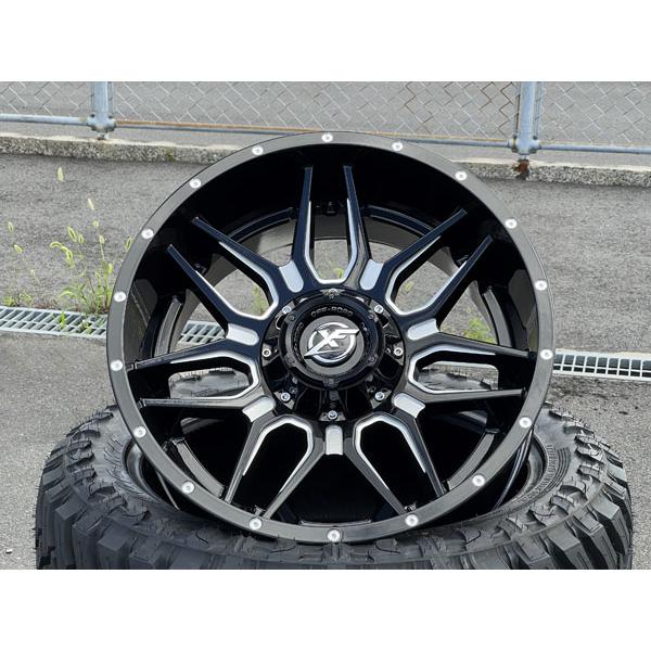 新品 20x10J サーフ プラド タコマ FJクルーザー ハイラックス XF OFFROAD XF222 20インチホイールのみ4本セット -12 135/139.7-6H 135-6穴 139.7-6穴｜haouwheelsstore｜10