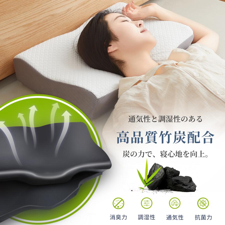 枕 まくら 肩こり 快眠枕 整体枕 ストレートネック 枕 頸椎安定型 安眠 肩こり対策 低反発枕 腰痛  頸椎枕  誕生日 ギフト プレゼント｜haoxie｜09