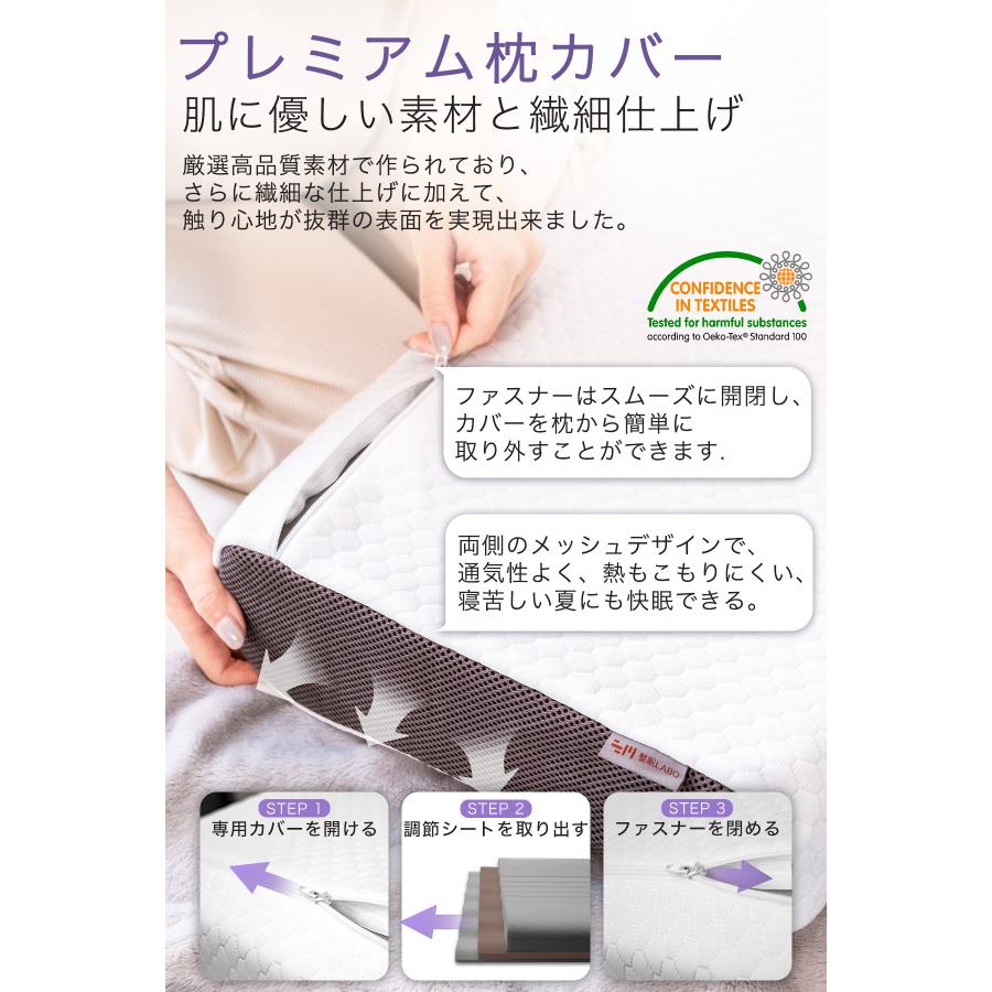 枕 まくら 3層構造 肩こり 快眠枕 整体枕 頸椎安定型 安眠 肩こり対策