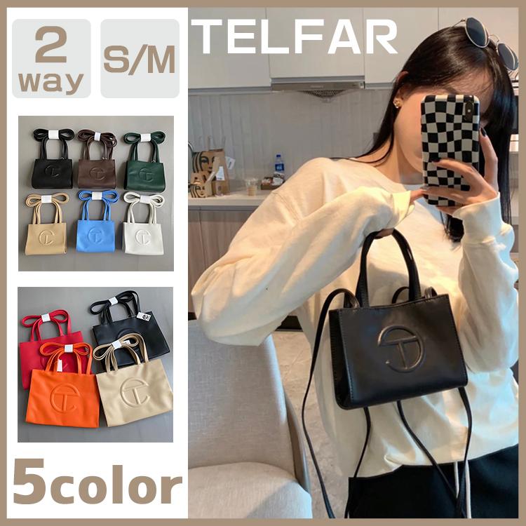 最新情報 Telfar マイクロミニ ショッピングバッグ 黒 tdh