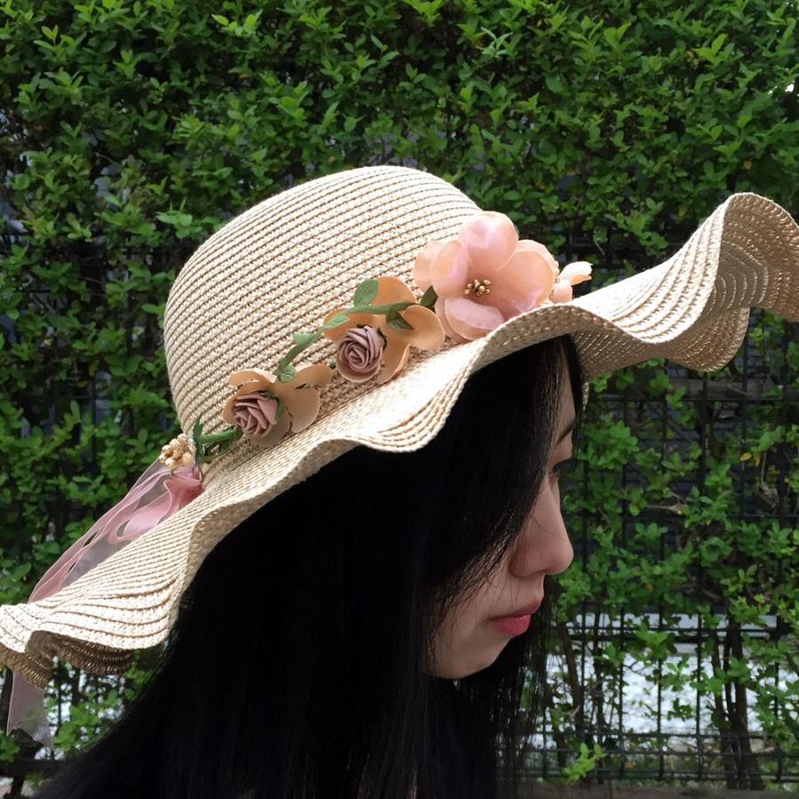 でおすすめアイテム。 flower ストローハット lepiceriedeshalles.coop