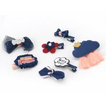ペット用 ヘアピン 犬用 猫用 髪飾り 7点セット : HAPI&Co - 通販