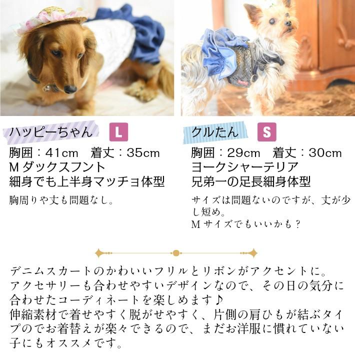犬 服 春 夏 メッシュ レース フリル リボン キャミ ワンピース 1805so0006 Hapi Co 通販 Yahoo ショッピング