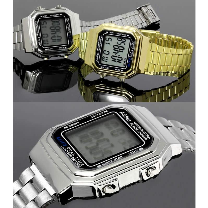 腕時計 メンズ レディース 時計 デジタル スクエア おしゃれ ブランド 178me Hapian 通販 Yahoo ショッピング