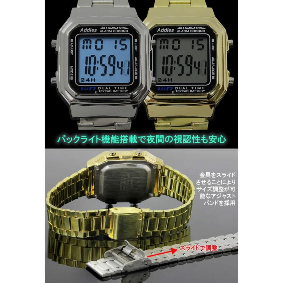 腕時計 メンズ レディース 時計 デジタル スクエア おしゃれ ブランド 178me Hapian 通販 Yahoo ショッピング