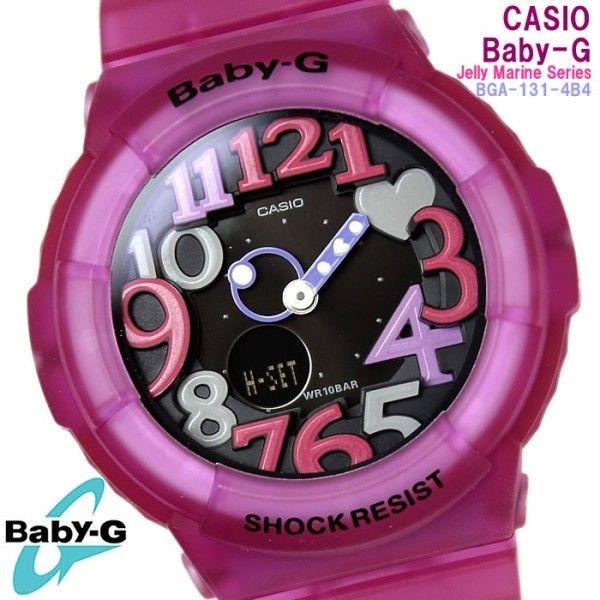 Baby-G カシオ 腕時計 CASIO Baby-G babyg BGA-131-4B4 アナデジ｜hapian