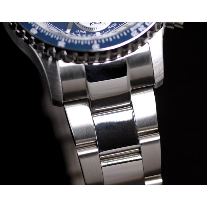 ブルーインパルス パイロット クロノグラフ 腕時計 日本製 メンズ ウォッチ Made in JAPAN 人気 航空自衛隊 限定モデル 公式エンブレム製品 Blue Impulse |  | 20