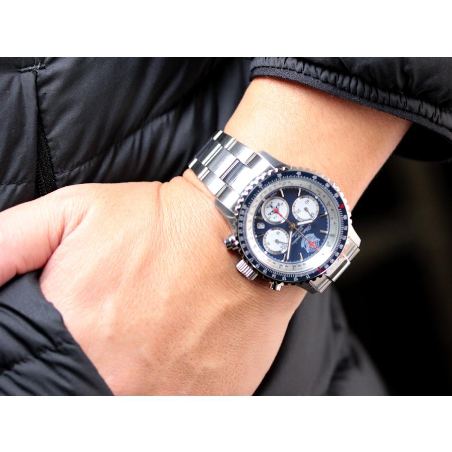ブルーインパルス パイロット クロノグラフ 腕時計 日本製 メンズ ウォッチ Made in JAPAN 人気 航空自衛隊 限定モデル 公式エンブレム製品 Blue Impulse |  | 21