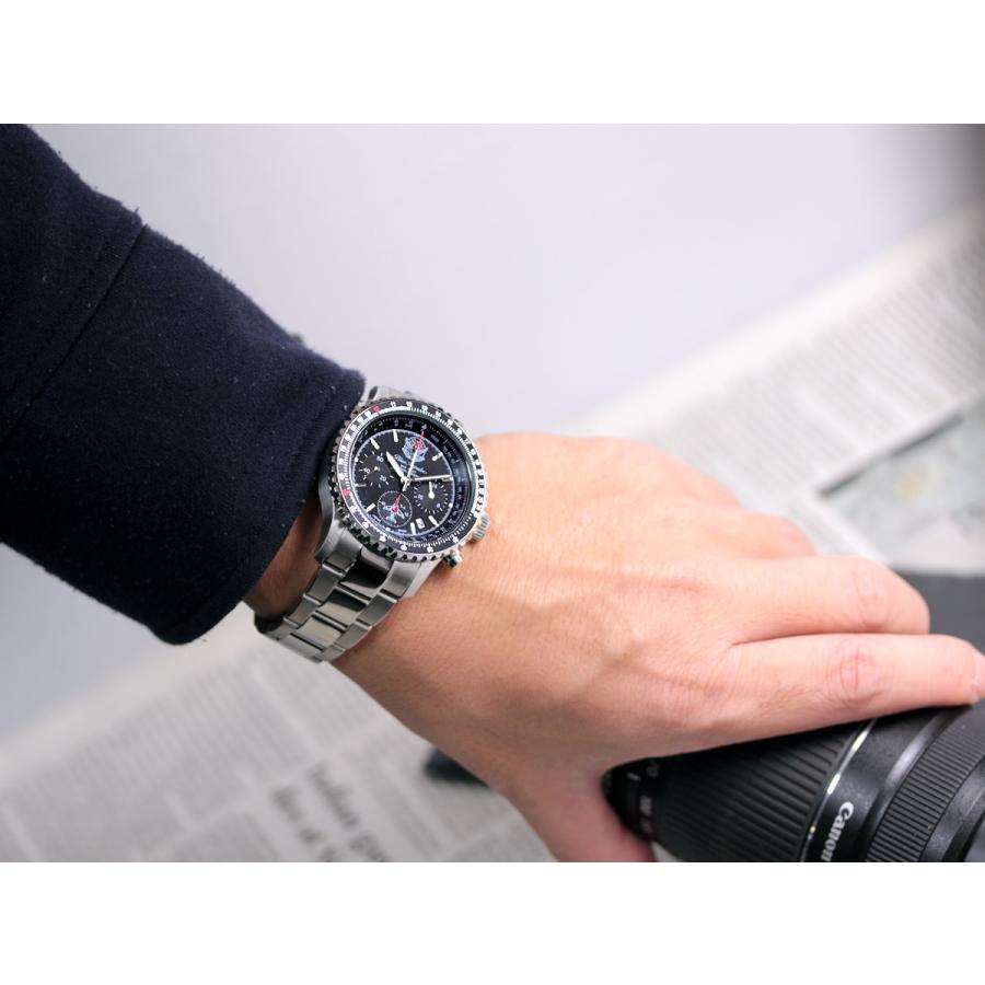 ブルーインパルス パイロット クロノグラフ 腕時計 日本製 メンズ ウォッチ Made in JAPAN 人気 航空自衛隊 限定モデル 公式エンブレム製品 Blue Impulse |  | 22